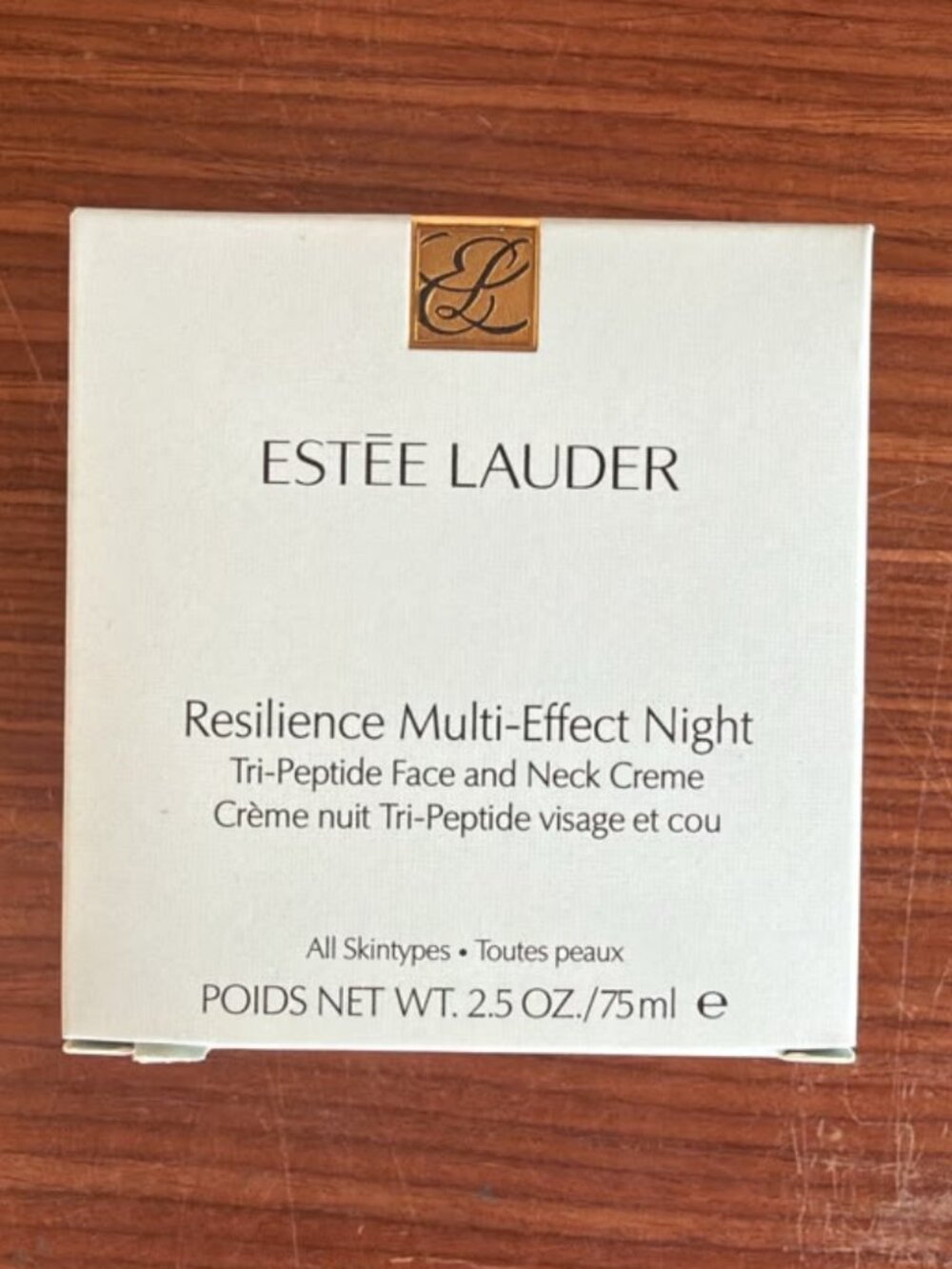 Estée Lauder Resilience Night Cream Tri-Peptide Face & Neck 75ml / 2.5 oz
